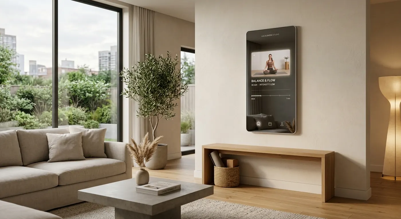 Smart Mirrors & Connected Fitness